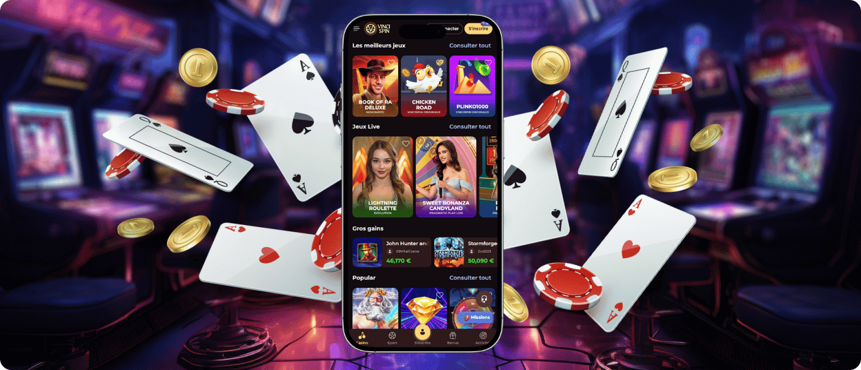 vinci spin fr app