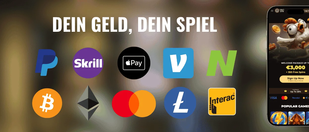 Vincispin payments
